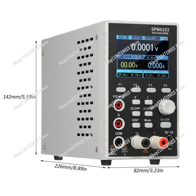 Programowalny zasilacz laborat – Programmable Dc Power Supply 60V 10A recenzja i cena
